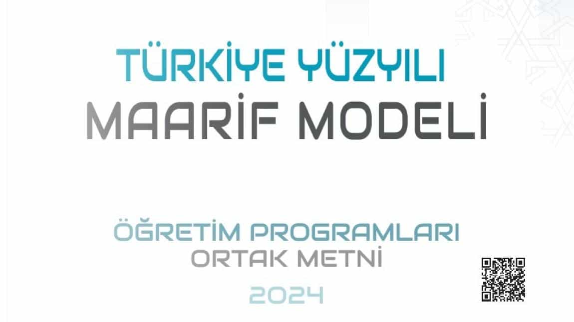 Türkiye Yüzyılı  Maarif Modeli Ortak Metni